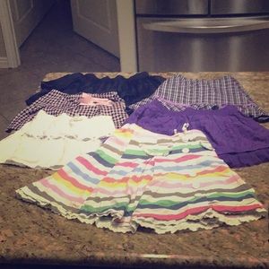 Six Girls Sz 6x Skirts, lightly used. All 6 for 22